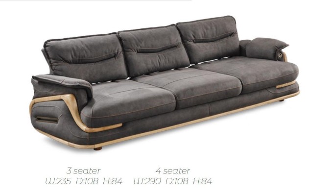 Sofa Couch Polster Dreisitzer Couchen Luxus Möbel Italienisches Design 3er Sofas