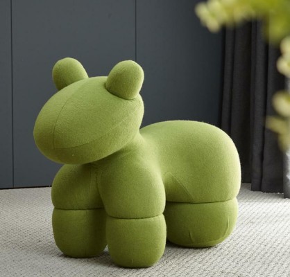 Современный детский стул-пони Детский дизайнерский стул-пони для гостиной спальни