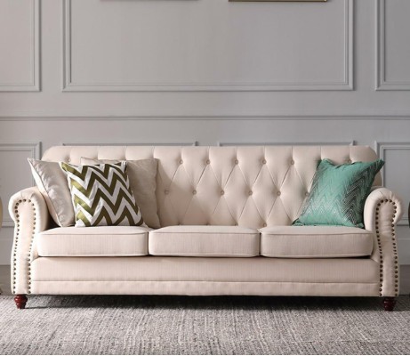 Диванный гарнитур 3+1 место из ткани, диван Честерфилд, группа, комплекты, диваны.