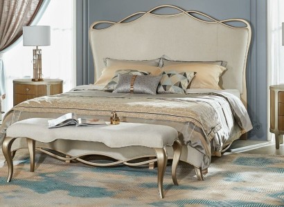 Schlafzimmer Set Doppel Konsole Betten 2x Nachttisch Polster 3tlg. Massivholz  Спальня комплектный набор Двойная консоль Кровати 2x Тумба Подушки 3шт. Массив дерева