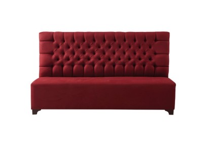 Sofa 3 Sitzer Sofas Stoff Dreisitzer Polster Luxus Chesterfield Bank Esszimmer