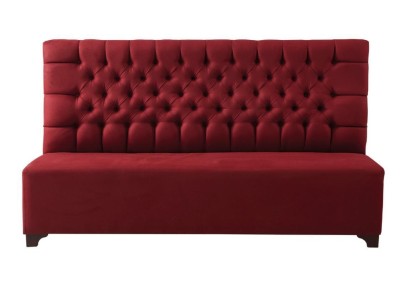 Sofa 3 Sitzer Sofas Stoff Dreisitzer Polster Luxus Chesterfield Bank Esszimmer