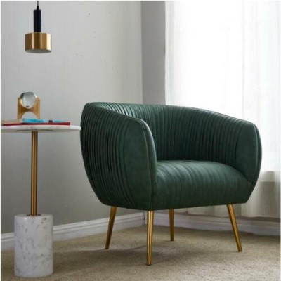 Люксовая гостиная Новый кресло-релакс Металлический дизайн Обивка Лаундж Клуб