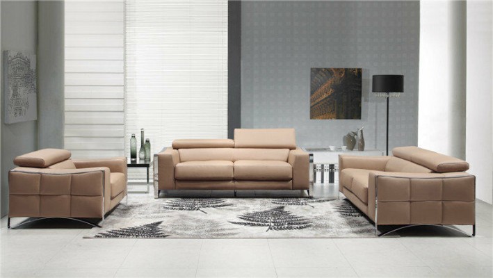 Sofa Couch Polster XXL Big 3 Sitzer (ohne 2+1) Sofas Leder Sitz Design