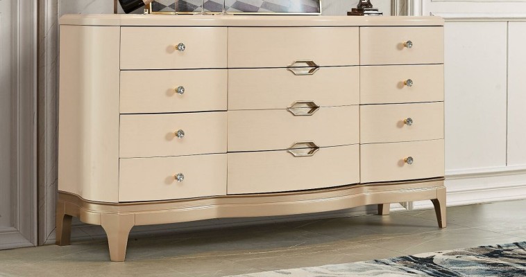 Дизайнерский комод Modern Sideboard Highboard из массива дерева для гостиной.