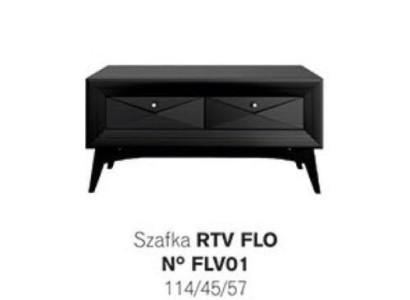 Тумба для телевизора Lowboard Sideboard Стол Для Гостиной Современный Дизайн Из Черного Дерева