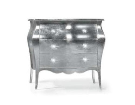 Комоды шкафы комоды дерево роскошная мебель спальня классический серебряный дизайн
