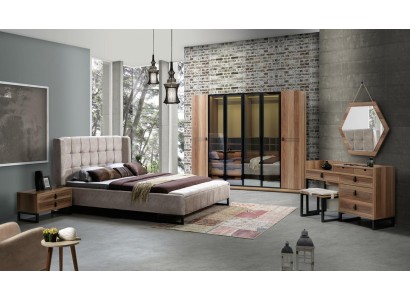 Элегантный комплект мебели для спальни в минималистичном итальянском стиле.