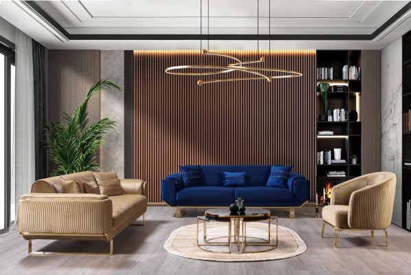 Мягкая мебель 331 сидений Диван Мебель Гостиная Обстановка Современный диван