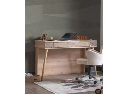 Современный стол рабочий стол коричневый детский письменный стол в детской комнате.