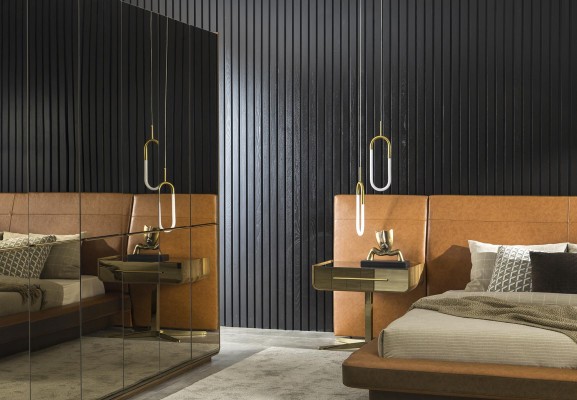 Роскошная спальня в отеле качества кровать, комод, гардероб 6-элементный набор.