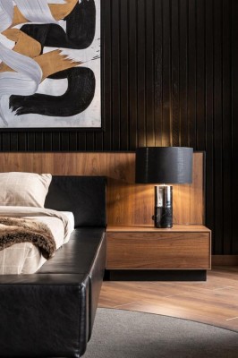 Комплекты спальни Кровать Тумбочки Комод Мебель отеля 5 предметов