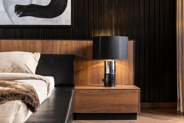 Комплекты спальни Кровать Тумбочки Комод Мебель отеля 5 предметов