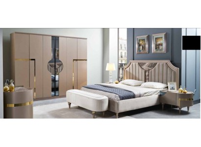 Спальня Кровать Ночной столик Шкаф Комод Табурет Гарнитур Набор 6 шт. Новый