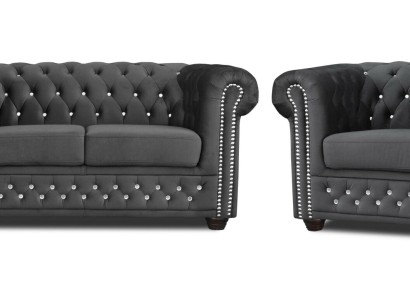 Кресло-кровать Chesterfield Sofa 3+1+1 Комплекты диванов Кушетки Комплекты-Couchen.