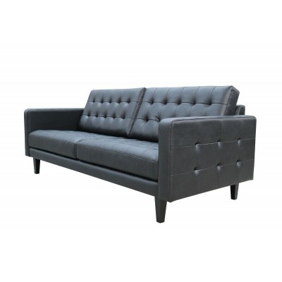 Sofa 3 Sitzer Design Sofas Polster Couchen Leder Relax Chesterfield Sitz Möbel