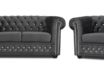 Chesterfield диван 2+1 место дизайнерский диван-комплект новый