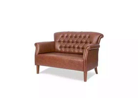 Диван Chesterfield Design Sofa Couch для 2-х человек, обитый мягкими диванами, новая 2-х предметная комплектация.