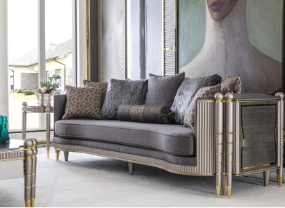 Роскошный трехместный диван xxl Big Couch мебель 260 см дизайн мебели.