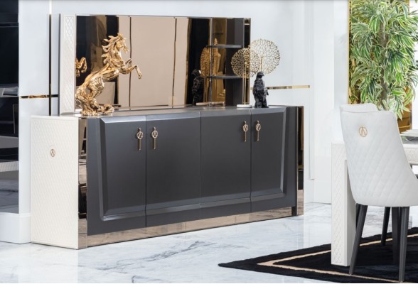 Мебельная группа новое набор 2 шт. комод зеркало комоды шкаф роскошная полка консоль