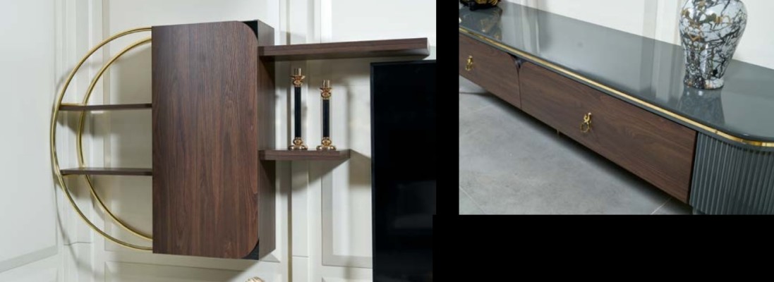 Деревянная мебель для телевизора дизайна, полки, шкафы, стенные шкафы, полка для жилья, шкафы-купе, низкая тумба.