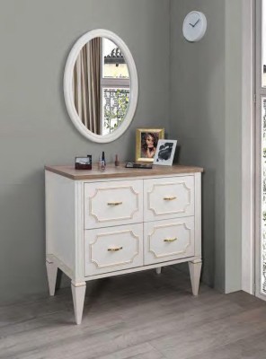 Комод Дерево Спальня Современная Детская и Подростковая Комната Белый Мебель Дизайн Новый