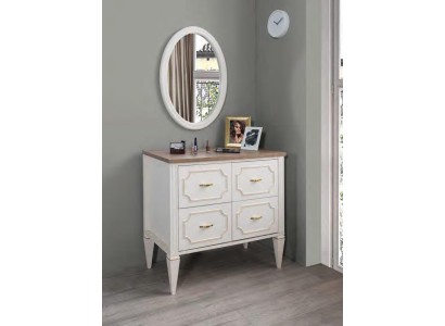 Комод Дерево Спальня Современная Детская и Подростковая Комната Белый Мебель Дизайн Новый