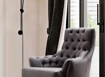 Кресло Luxury Upholstered Designer Textile 1-местное впотолковое кресло.