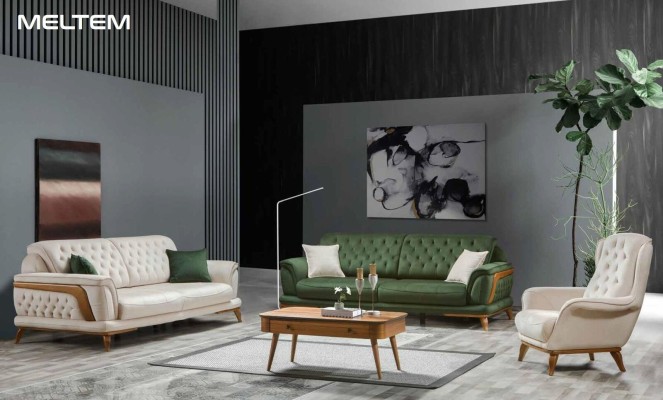 Sofa 3 Sitzer Klassische Couchen Luxus Möbel Sofas Stoff Couch