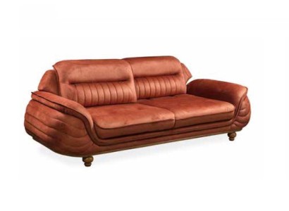 Sofa 3 Sitzer Möbel Stoff Dreisitzer Sofas Wohnzimmer Klassisches Stil