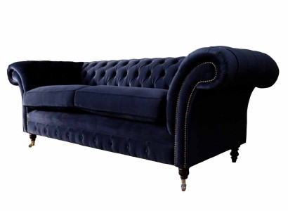 Chesterfield трехместный диван обивка дизайн диван 3-местный диван мебель