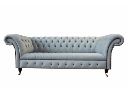 Sofa 3 Sitzer Luxus Chesterfield Ledersofas Luxus Designer Couch Neu