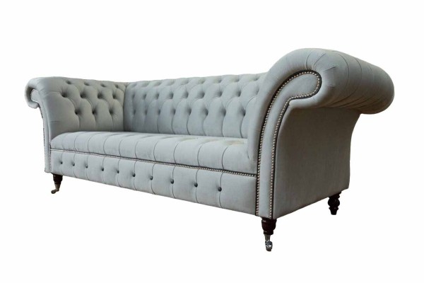 Sofa 3 Sitzer Luxus Chesterfield Ledersofas Luxus Designer Couch Neu