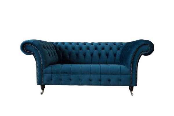 Sofa 2 Sitzer Design Sofas Polster Couchen Chesterfield Sitz Zweisitzer