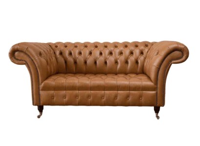 Chesterfield тканевый диван-кушетка Текстильная кушетка Офисная мебель Английская мебель