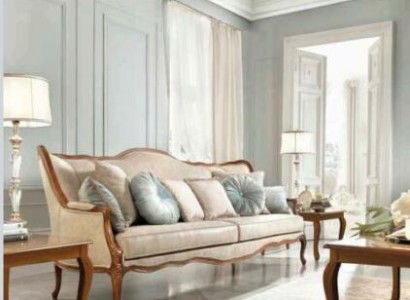 Sofa 3 Sitzer Couch Polster Sofas Couchen Wohnzimmer Design Textil Stoff Neu