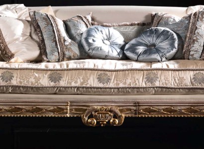 Chesterfield Классический трехместный диван-уголок из текстиляющего дивана 3-мяестная кушетка.