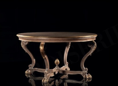 Обеденный стол Современная столовая Гостиная Кухонные столы Дизайн стол круглый барокко