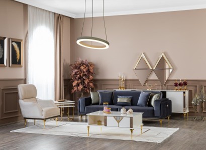 Sofa Sitz 31 Sitzer Couchtisch BeistelltischDesign Polster Sofas Neu
