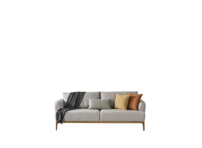 Sofa Couch Wohnzimmer Sofas Textil Stoff Polster Couchen xxl Dreisitzer