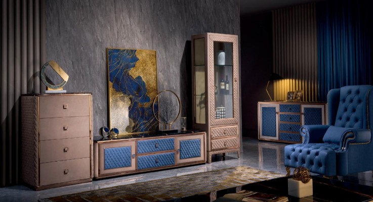 Комоды Высокий Шкаф Side Low Board Комоды Дизайнер Эксклюзивное Декорирование Роскошь