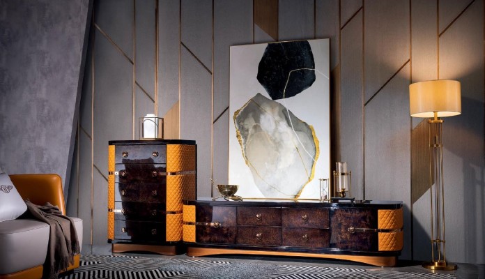 Сервант комод телевизионный дизайн матовый низкий шкаф новый шкаф декор стены