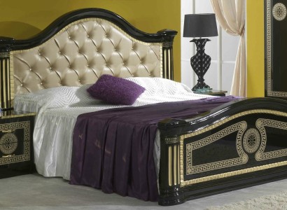Chesterfield кровать кожаная кровать кровать спальня супружеская кровать кровати 180x200см