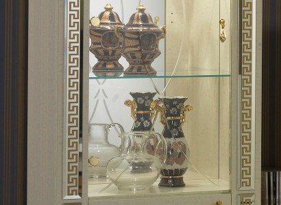 Роскошная витрина шкаф витрина древесина шкаф стекло шкафы итальянская мебель новая