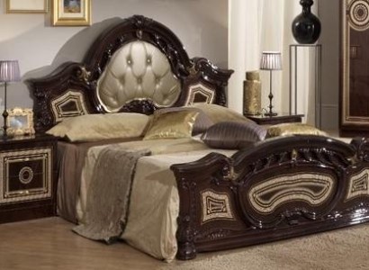 Chesterfield кровать обитая кровать двуспальная кровать кровати большого дизайнера роскошная кровать из дерева