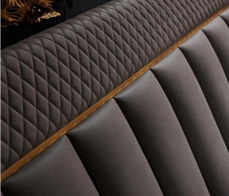 Спальня Комплект Кровать 2x Тумбочка 3 шт. Набор Дизайн Люкс Комплектные Наборы