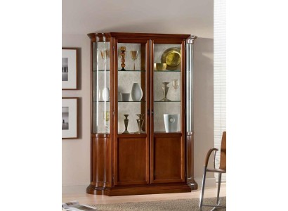 Роскошная деревянная витрина-буфет дизайнерские шкафы коричневого цвета Итальянская мебель новый