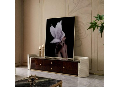 Дизайнерский RTV телевизионный комод со шкафом и полкой для декора комнаты