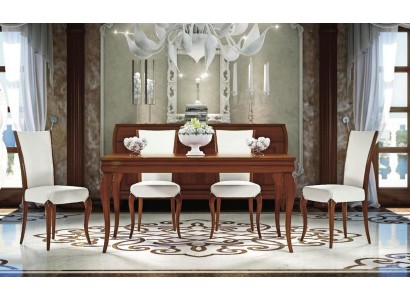 Столовая стол стул раздвижной стол столы группа деревянный дизайн набор 5 шт.