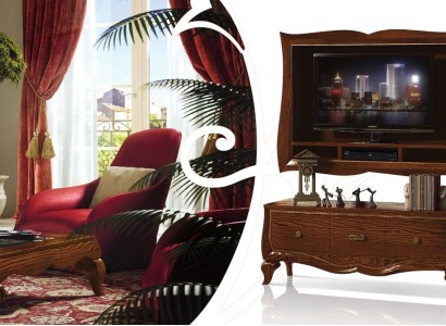 Lowboard телевизионный шкаф Sideboard шкаф телевизора Деревянный Классический Дизайн комод Новый